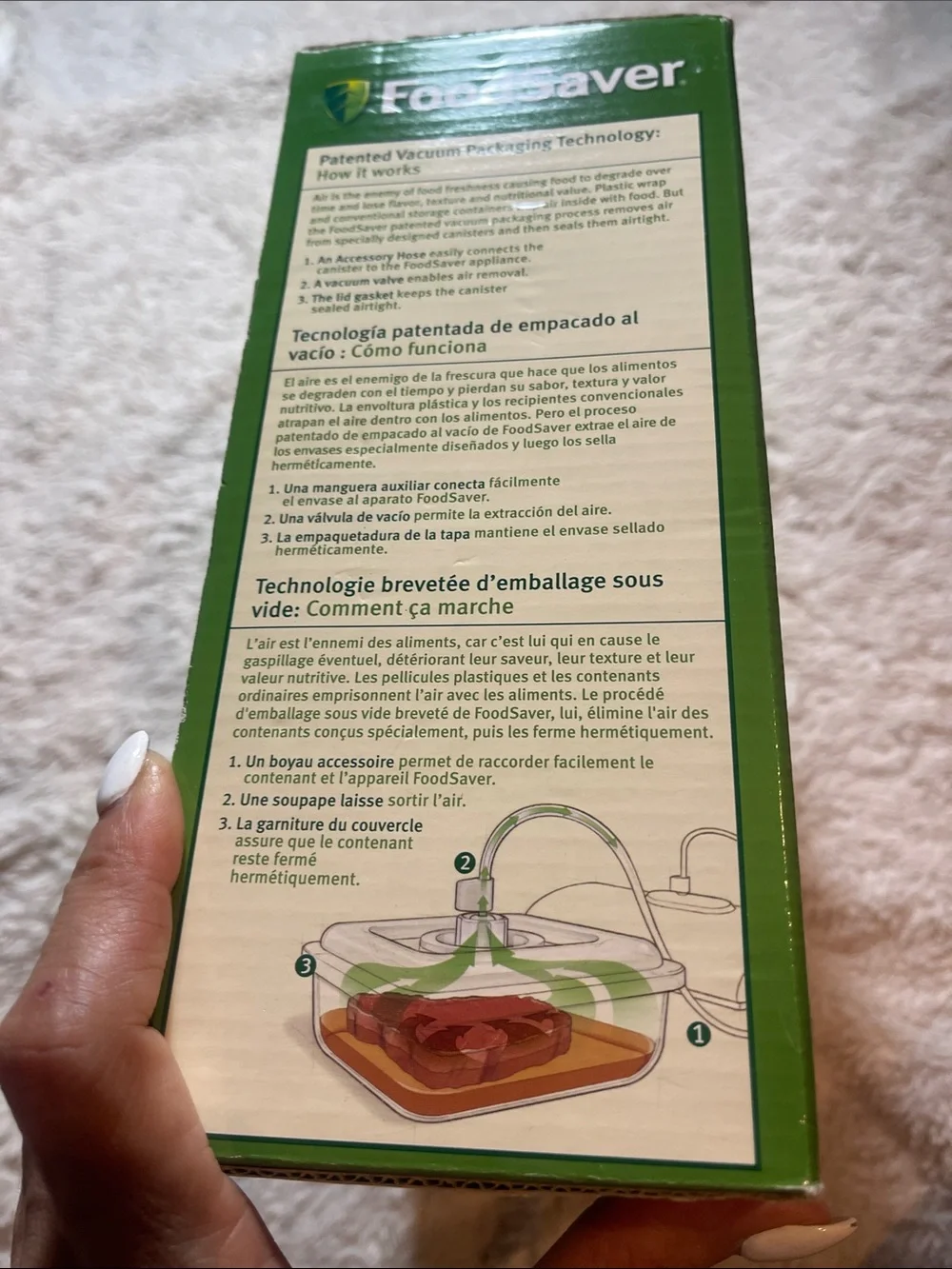 Food saver Quick Marinator - NEW